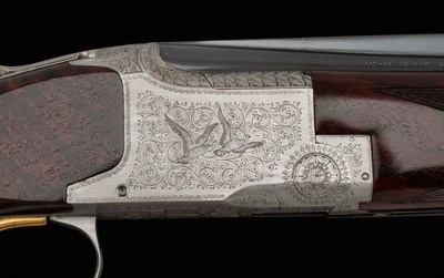 Browning Superposed Pigeon Grade 2 BRL set 28GA & .410 – EXQUISITE, CASED, vintage firearms - Image 4 of 25