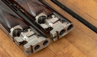 Browning Superposed Pigeon Grade 2 BRL set 28GA & .410 – EXQUISITE, CASED, vintage firearms - Image 21 of 25
