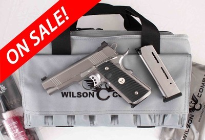 Wilson Combat .45ACP - CQB ELITE PROFESSIONAL, VFI SERIES, STAINLESS, vintage firearms - Image 1 of 17