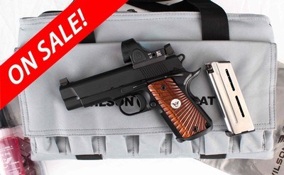 Wilson Combat 9mm – SENTINEL XL, VFI SERIES, MAGWELL, SRO, COCOBOLO GRIPS, vintage firearms - Image 1 of 17