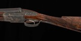Wilhelm Foerster SLE 12 gauge – SIDELOCKS, GOLD INLAY, DEEP RELIEF OAK LEAF, vintage firearms - 17 of 24