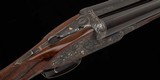 Wilhelm Foerster SLE 12 gauge – SIDELOCKS, GOLD INLAY, DEEP RELIEF OAK LEAF, vintage firearms - 19 of 24