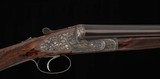 Wilhelm Foerster SLE 12 gauge – SIDELOCKS, GOLD INLAY, DEEP RELIEF OAK LEAF, vintage firearms - 11 of 24