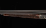 Wilhelm Foerster SLE 12 gauge – SIDELOCKS, GOLD INLAY, DEEP RELIEF OAK LEAF, vintage firearms - 12 of 24