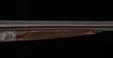 Wilhelm Foerster SLE 12 gauge – SIDELOCKS, GOLD INLAY, DEEP RELIEF OAK LEAF, vintage firearms - 14 of 24