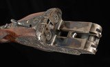 Wilhelm Foerster SLE 12 gauge – SIDELOCKS, GOLD INLAY, DEEP RELIEF OAK LEAF, vintage firearms - 22 of 24
