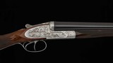 Francotte SLE 12 ga - GAME SCENE ENGRAVING, COIN FINISH, vintage firearms - 11 of 25