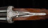 Francotte SLE 12 ga - GAME SCENE ENGRAVING, COIN FINISH, vintage firearms - 7 of 25