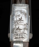 Francotte SLE 12 ga - GAME SCENE ENGRAVING, COIN FINISH, vintage firearms - 3 of 25