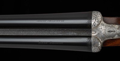 Francotte SLE 12 ga - GAME SCENE ENGRAVING, COIN FINISH, vintage firearms - Image 15 of 25