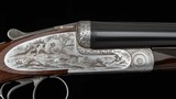 Francotte SLE 12 ga - GAME SCENE ENGRAVING, COIN FINISH, vintage firearms - 4 of 25