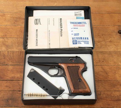 Mauser HSc .380ACP – 1 OF 5000, CASED, ACCESSORIES, vintage firearms