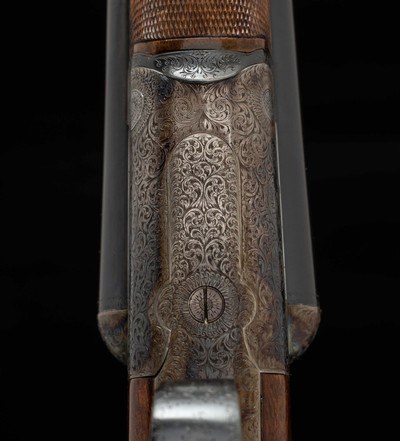 John Dickson & Son Round Body 12ga - UPGRADED, SCREW-INS, CASED, vintage firearms - Image 10 of 25