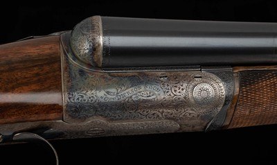 John Dickson & Son Round Body 12ga - UPGRADED, SCREW-INS, CASED, vintage firearms - Image 4 of 25