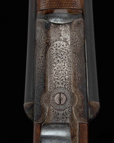 John Dickson & Son Round Body 12ga - UPGRADED, SCREW-INS, CASED, vintage firearms - Image 3 of 25