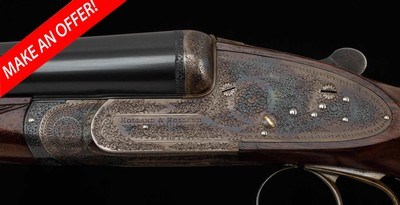 Holland & Holland for Abercrombie & Fitch 12 ga – SLE, vintage firearms