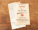 Ruger No.1 458WIN MAG – 1979, BOXED, UNFIRED, vintage firearms - 23 of 23
