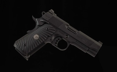 Wilson Combat CQB Elite Compact 9mm – VFI SERIES, BLACK EDITION, 9 RND, 4”, vintage firearms - Image 3 of 14