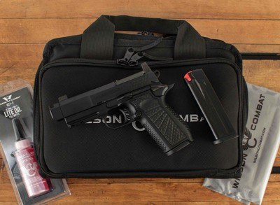 Wilson Combat SFX9 9mm – VFI SERIES, OPTIC READY, 3.25” W/ COMP, 15RD, vintage firearms - Image 1 of 23