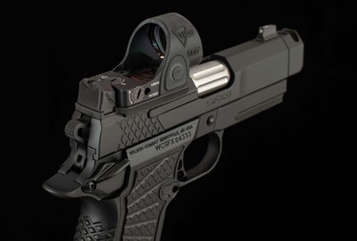 Wilson Combat SFX9 9mm – VFI SERIES, OPTIC READY, 3.25” W/ COMP, 15RD, vintage firearms - Image 15 of 23