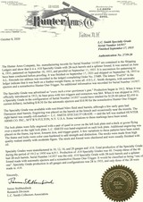 L.C. Smith Specialty Grade .410 – 6LBS., LCSCA LETTER, “TRUE ONE OF A KIND”, vintage firearms - 25 of 25