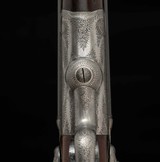 Charles Lancaster .410 Underlever Hammergun – BEAUTIFUL SCROLL ENGRAVING, vintage firearms - 10 of 25