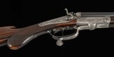Charles Lancaster .410 Underlever Hammergun – BEAUTIFUL SCROLL ENGRAVING, vintage firearms - 19 of 25