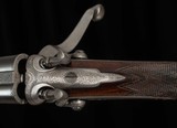 Charles Lancaster .410 Underlever Hammergun – BEAUTIFUL SCROLL ENGRAVING, vintage firearms - 8 of 25