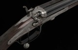 Charles Lancaster .410 Underlever Hammergun – BEAUTIFUL SCROLL ENGRAVING, vintage firearms - 20 of 25