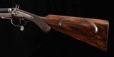 Charles Lancaster .410 Underlever Hammergun – BEAUTIFUL SCROLL ENGRAVING, vintage firearms - 5 of 25