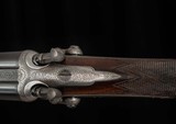 Charles Lancaster .410 Underlever Hammergun – BEAUTIFUL SCROLL ENGRAVING, vintage firearms - 7 of 25