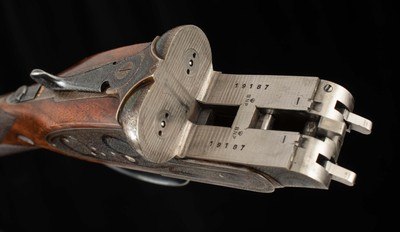 Westley Richards Sidelock Ejector 12 ga – TWO BRL SET, STUNNING WOOD, CASED, vintage firearms - Image 22 of 25