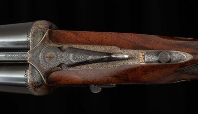 Westley Richards Sidelock Ejector 12 ga – TWO BRL SET, STUNNING WOOD, CASED, vintage firearms - Image 7 of 25