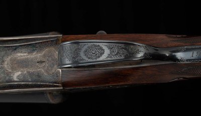Westley Richards Sidelock Ejector 12 ga – TWO BRL SET, STUNNING WOOD, CASED, vintage firearms - Image 20 of 25