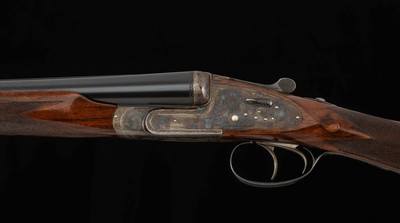 Westley Richards Sidelock Ejector 12 ga – TWO BRL SET, STUNNING WOOD, CASED, vintage firearms - Image 9 of 25