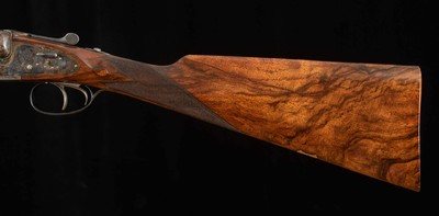 Westley Richards Sidelock Ejector 12 ga – TWO BRL SET, STUNNING WOOD, CASED, vintage firearms - Image 5 of 25