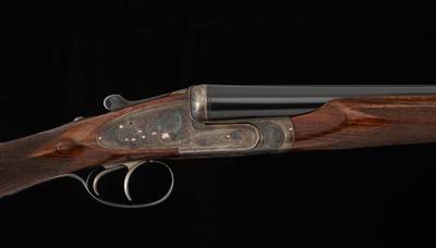 Westley Richards Sidelock Ejector 12 ga – TWO BRL SET, STUNNING WOOD, CASED, vintage firearms - Image 11 of 25