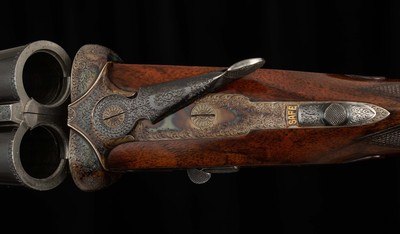 Westley Richards Sidelock Ejector 12 ga – TWO BRL SET, STUNNING WOOD, CASED, vintage firearms - Image 8 of 25