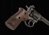MTS-4 Model 2 Nagant 7.62 x 38mmR – 6” BARREL, TARGET GRIPS, ADJ. SIGHTS, vintage firearms - Image 8 of 9