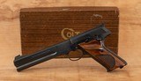 Colt Woodsman Match Target .22LR – 1968, 99% CONDITION, BOXED, DOCUMENTS, vintage firearms - 1 of 14