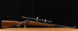 Winchester Model 54 .22 Hornet – 1935, UNERTL SMALL GAME SCOPE, LYMAN 48W, vintage firearms - 1 of 17