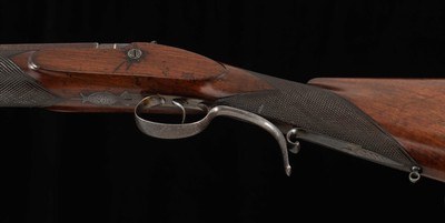 Brown & Rodda 8 Bore Percussion Rifle -1846, DAMASCUS, SILVER ACCENTS, RARE, vintage firearms - Image 14 of 25