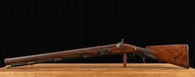 Brown & Rodda 8 Bore Percussion Rifle -1846, DAMASCUS, SILVER ACCENTS, RARE, vintage firearms - Image 23 of 25