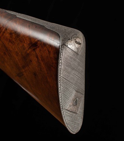 Brown & Rodda 8 Bore Percussion Rifle -1846, DAMASCUS, SILVER ACCENTS, RARE, vintage firearms - Image 19 of 25