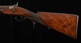 Brown & Rodda 8 Bore Percussion Rifle -1846, DAMASCUS, SILVER ACCENTS, RARE, vintage firearms - Image 6 of 25