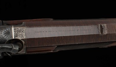 Brown & Rodda 8 Bore Percussion Rifle -1846, DAMASCUS, SILVER ACCENTS, RARE, vintage firearms - Image 21 of 25