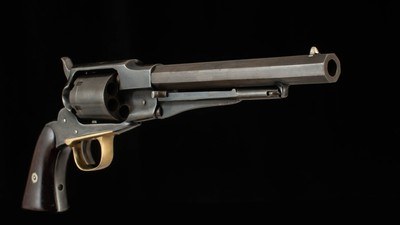 Remington Model 1861 Navy .36 Caliber BP – 1862, REFINISHED, vintage firearms - Image 3 of 12