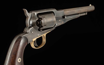 Remington Model 1861 Navy .36 Caliber BP – 1862, REFINISHED, vintage firearms - Image 4 of 12