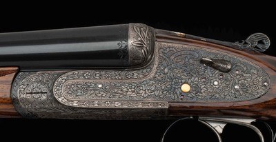 Lebeau Courally Model 108SC 12ga – TRUE PAIR, SIDELOCK, CASED, EXCEPTIONAL, vintage firearms - Image 2 of 25