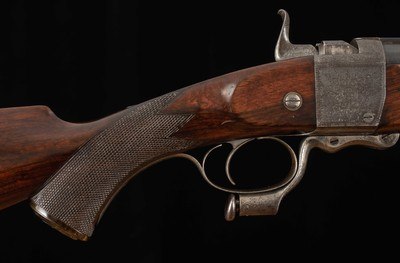 John Dickson & Son – Falling Block .500 BPE -1879, BEAUTIFUL ENGLISH SCROLL, vintage firearms - Image 10 of 25